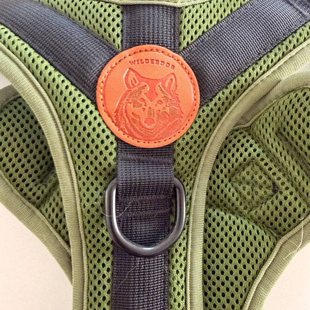 Wilderdog Dog Harness; Large; Olive; Like New Condition